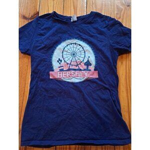 LADIES HERSHEY'S T-SHIRT SIZE M MEDIUM